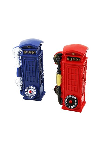 Greathings İBİCO İ12-209-A (TELEFONSKA KABINA) VINTAGE DEKORATIVNA FIGURICA I...