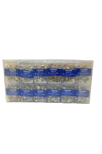 Greathings TAKSUN SIGURNOSNE IGLE-958 (SREBRNE) (50KOM.PL. KUTIJA) (NO-00") M...