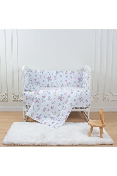 My Baby 7-piece baby crib mattress and crib rails set