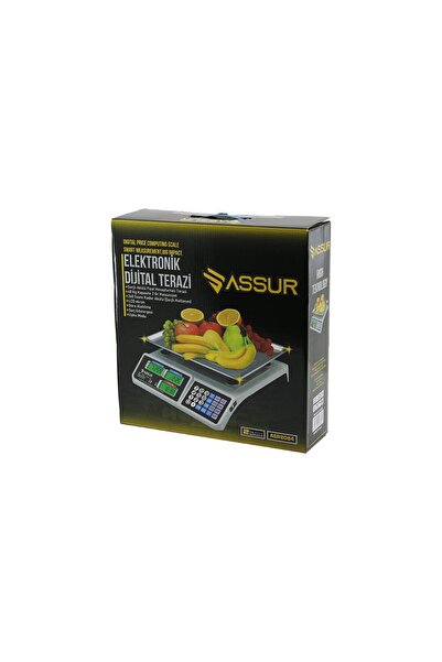 Greathings ASSUR ASR-8084 ACS-809T ( BÜYÜK ) DİJİTAL KARPUZ TERAZİ TARTI ( 40...
