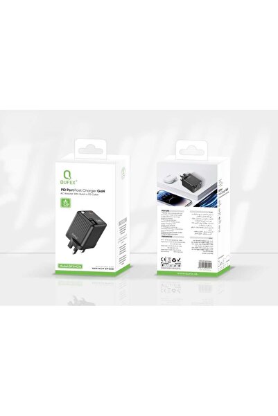 QUFEX PD 35 watts Port Fast Charger GaN AC Adapter
