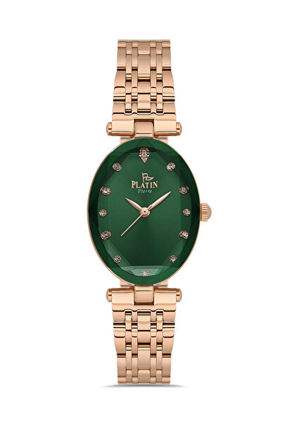 Platin Pierre Hds-Pl-1248La-C10 Oval Women's Wristwatch