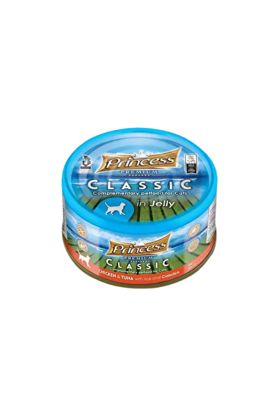 PRİNCESS Premium can Chicken and Tuna with Crabstick Topping 170g Pack of 24