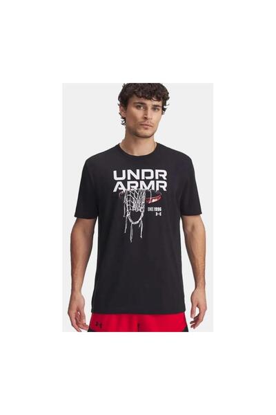 Under Armour Men's Hoops Net T-Shirt 1390188-001 Size: L