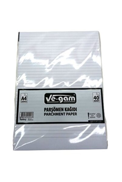 Greathings VE-GAM A4 (40 bucăți) (CU LINII) HÂRTIE PARCHMENT*100