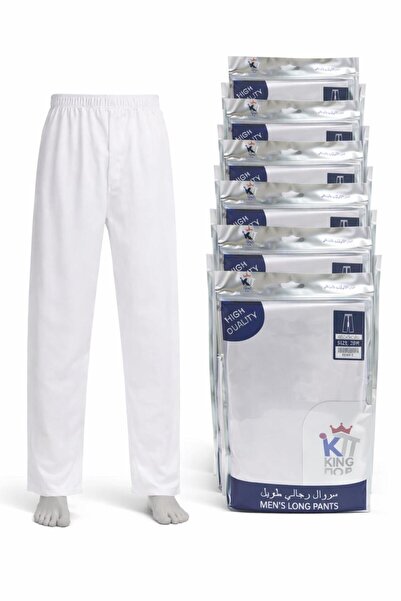 LaFont Men's white underpants, R size, no seat, 95% cotton, 6 pieces