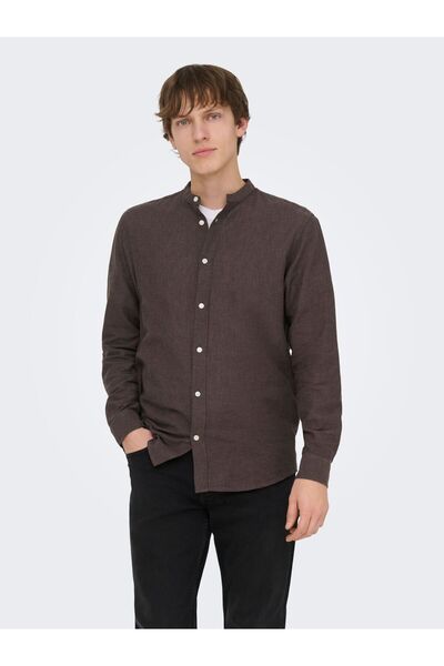 Only & Sons Hemd ONSCAIDEN Leinen Hemd