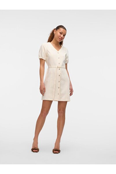 Vero Moda Jeanskleid VMJANET Kurzes Kleid