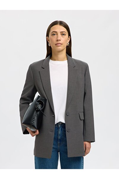 SELECTED Blazer Viskosemix Relaxed