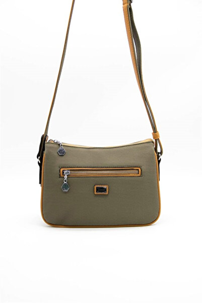 Silver Polo Silver & Polo SP818 Γυναικείο Τσάντα χιαστί Petek L.Kακί-Καμήλα