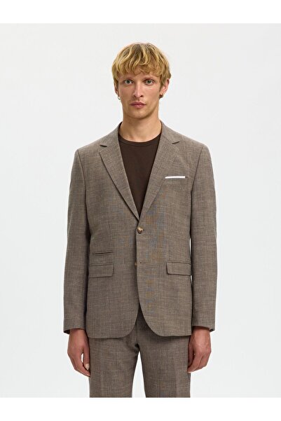 SELECTED Einreihiger Blazer Slim Fit