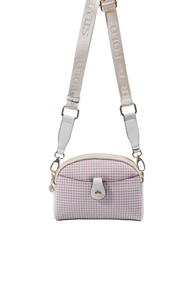Silver Polo Silver & Polo SP1144 Ženska Torba preko ramena Houndstooth Karira...