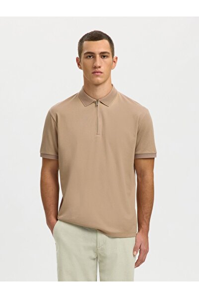 SELECTED Polo shirt Zipper