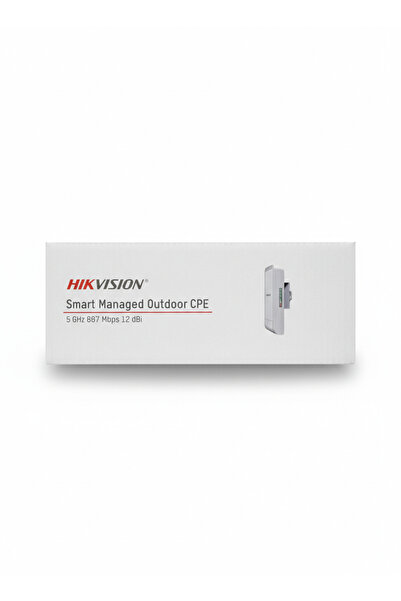 Hikvision جهاز ارسال واستقبال شبكة إنترنت لاسلكي خارجي بتردد 5 جيجاهرتز وسرعة 867 ميجابت ومدى 5 كيلومترات