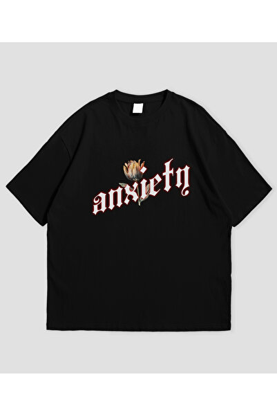 Adrift Anxiety Designed Unisex supradimensionat tricou