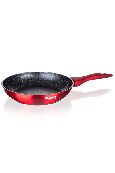 Other GRANITE FRYING PAN 28cm BANQUET METALLIC RED