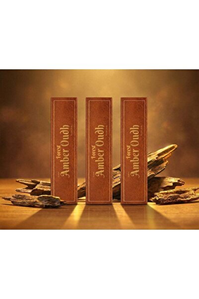 Generic Forest Fragrance Amber Oudh Incense Sticks – 50g x Pack of 3