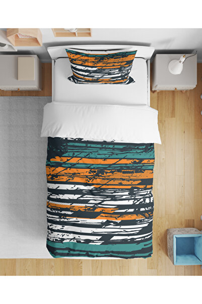 Home Zelena linija Sa deznom 3D Digitalna štampa kom Jednokrevetno mladići Ča...