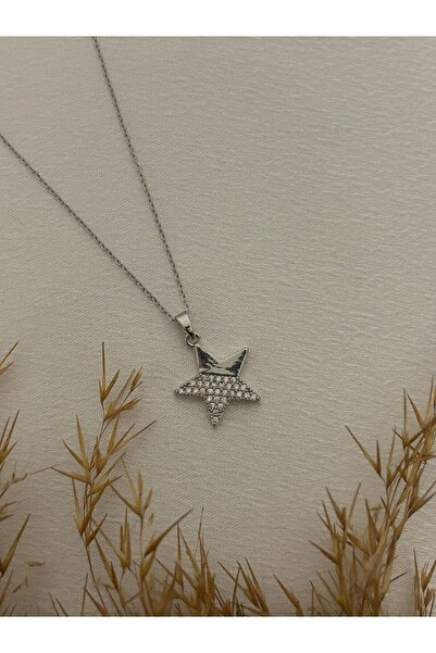 stainless steell Semi-Stone Silver Steel Necklace