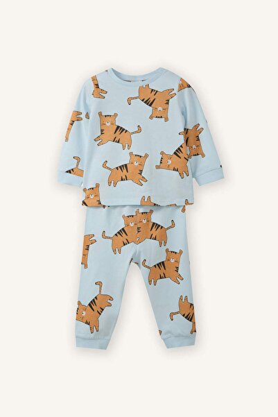DeFacto Σετ Πιτζάμες Kaplan Με σχέδιο 2τμχ για Αγοράκι G8834A526SP