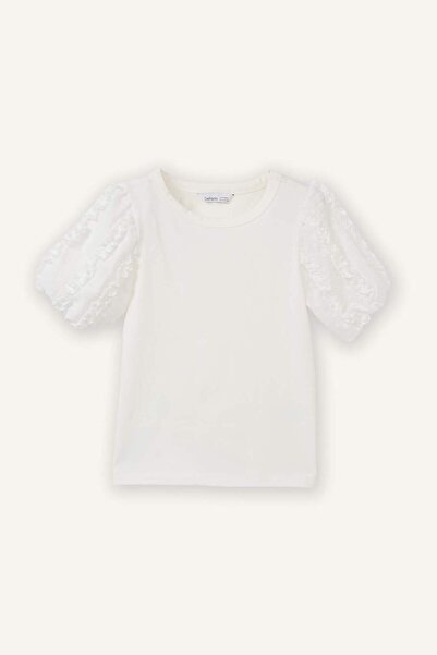 DeFacto Μπλουζάκι Balloon Fit για Κοριτσάκι G8107A526SM