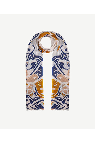 Yargıcı Soyut Desenli Şal