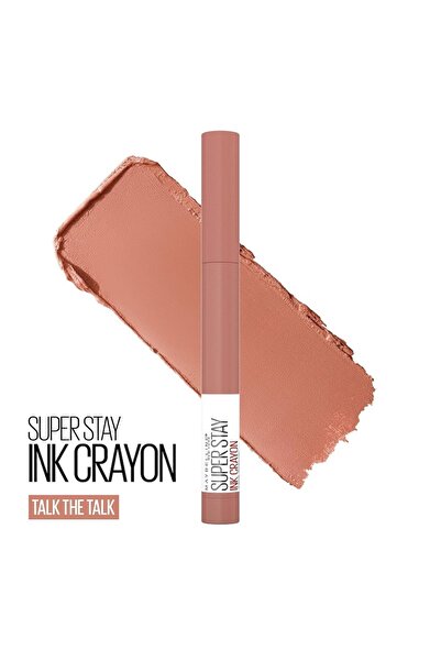 Maybelline New York Kalem Ruj - Sw Superstay Ink Crayon - 95 Talk The Talk-30...