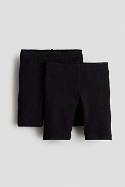 H&M 2-pack cotton cycling shorts