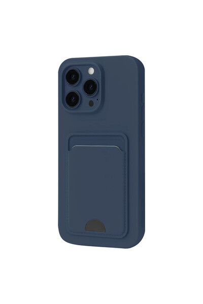 cepmoda حافظة سيليكون لهاتف آيفون "16 برو" حامل بطاقات - مرن - تصميم نحيف مع ...