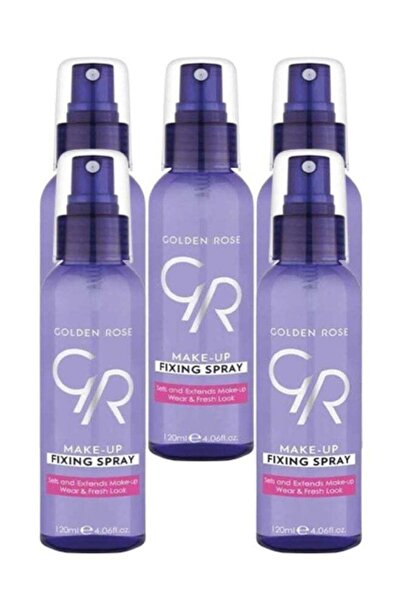 Golden 5 Makeup Setting Sprays: Sets makeup, prolongs wear, and gives a fresh...