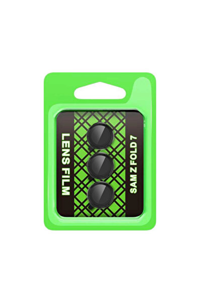 eco port عدسة الكاميرا المعدنية سامسونج جالاكسي Z فولد 7 رايز - أسود