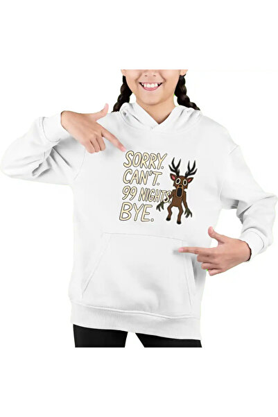 OEM Kids Girls' Sweatshirt 99 Nights Sorry Deer Roblox