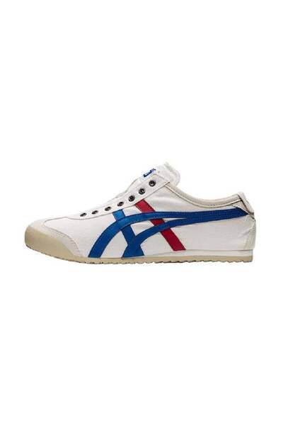 Onitsuka Tiger MEXICO 66 Slip-On Canvas Casual Colorblock Sneakers White/Blue...