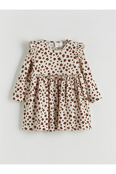 LC Waikiki Özmarka Νέα Σεζόν Φλοράλ Κοριτσίστικο Φόρεμα