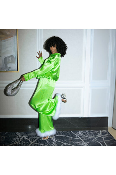 DreamyHush Emerald Luxury Set with Soft Fur