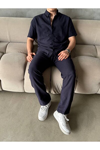 Yazlık Keten Takım Oversize