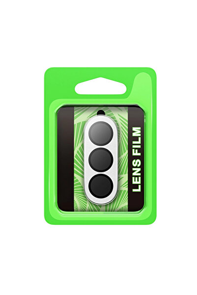 eco port عدسة الكاميرا المعدنية سامسونج جالاكسي A17 ريز - فضية