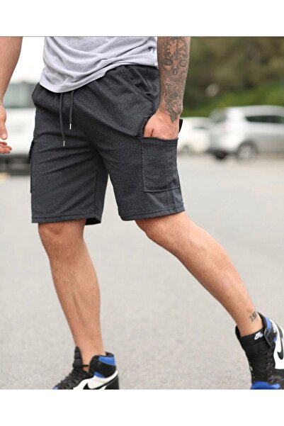 TORUK MAKTO Unisex Combed Cotton Shorts with Cargo Pockets