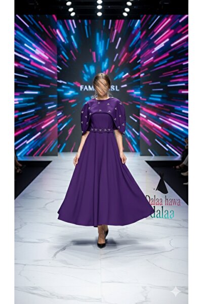 dalaa Barbie Soft Two-Piece Midi Dress