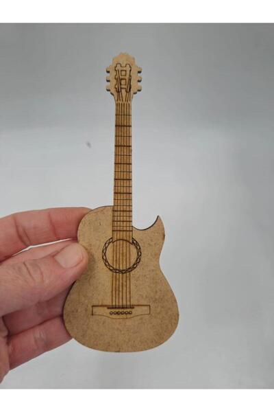 Mu Art Ahşap Ahşap Boyama Müzik Aletleri Serisi no1 Montessori 15 cm