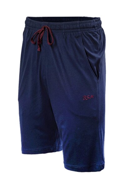 BSM 3 قطع شورت كحلي خامة مودال