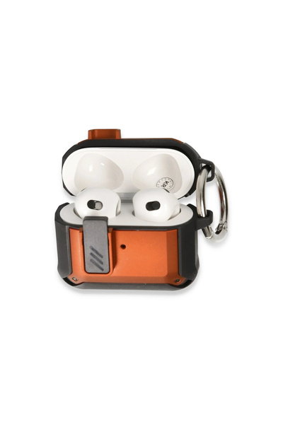 eco port حافظة تروفا لسماعات ايربودز 3 (الجيل الثالث) - برتقالي
