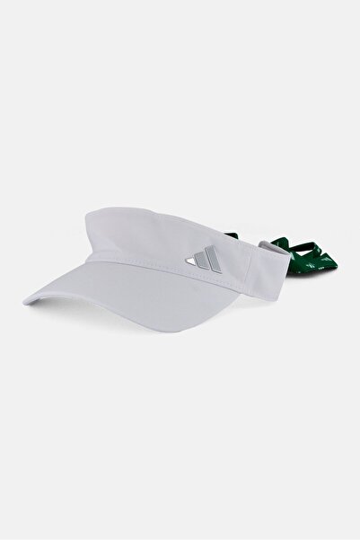 adidas Women Brand Logo Visor Cap, White