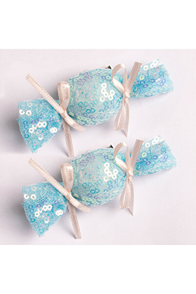 Coolimino Two Pieces of Sequined Candy Buckle