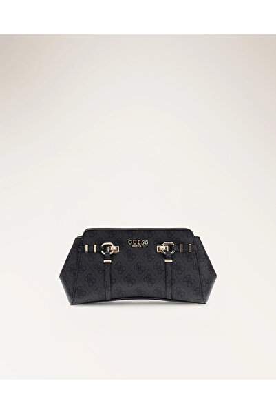 Guess Leona Logolu Girlfriend Çapraz Askılı Kadın Antrasit Çapraz Çanta HWSG9...