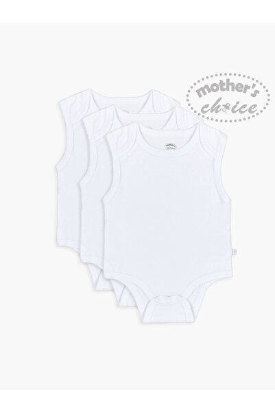 Mother's Choice By Styli Pack of 3 -Sleeveless Basic Bodysuit