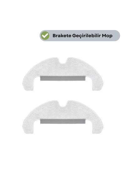 robotyedek D10 Plus Gen 2 (RLL42SDA) قطعتان من قماش الممسحة المصنوع من الأليا...