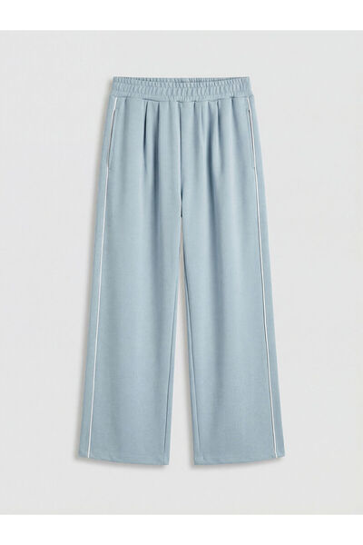 LC Waikiki Vizyon New Season Wide Leg Girls' Soft Touch Sweatpants