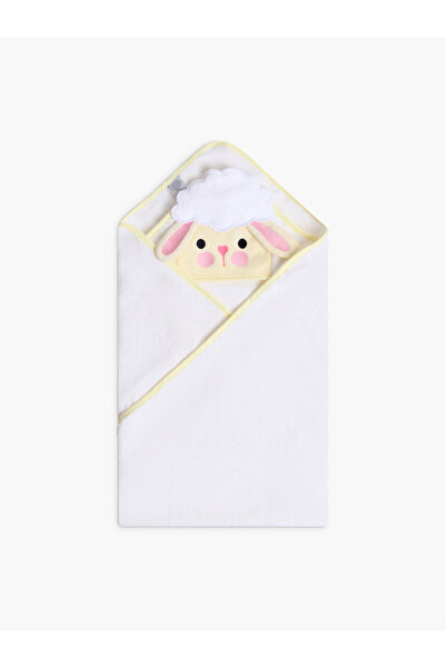Mother's Choice By Styli Kids 3D Organic Cotton Woven Hooded Towel