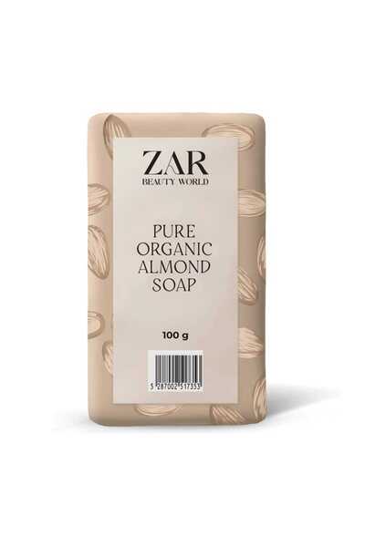 ZAR BEAUTY WORLD Zar Body Care Pure Organic Almond Oil Soap